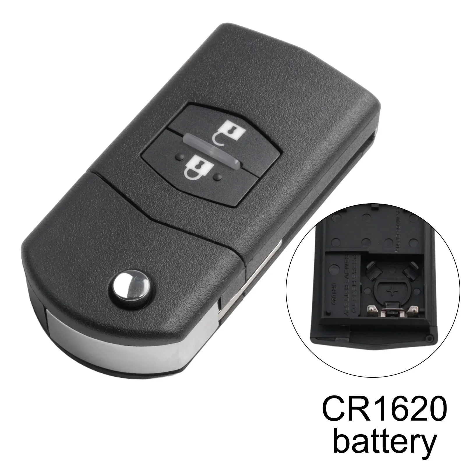 Car Key Shell Brand New Internals Replacement 2 Keys Fob Case High Quality Remote For Mazda 2 M2(2008 - 2015) For Mazda Demio