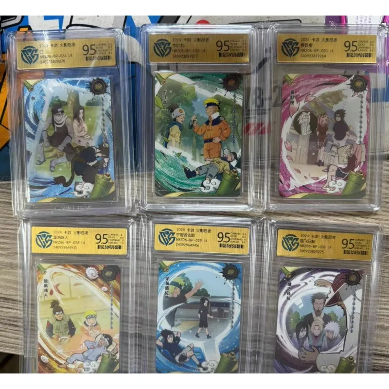 Genuine Kayou Naruto BP Full Series 9.5 Graded Card Rating Card Tsunade Jiraiya hinata Anime Character Collection BP Lucky Bag