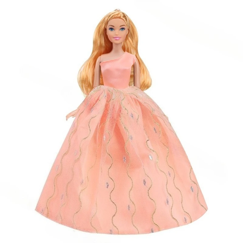 1 Piece 30cm Lady Doll With Clothes Princess Dress Play House Toy for Children