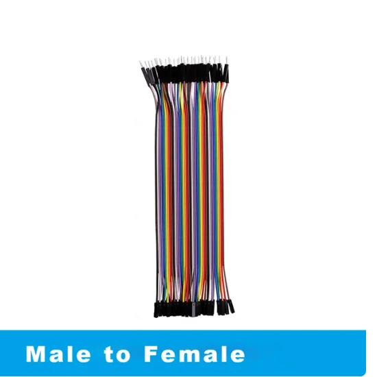 DuPont Cable 40pin 10CM 20CM 30CM Male to Female Female to Male Female to Female Colourful Jumper Cables DIY Connection Cables