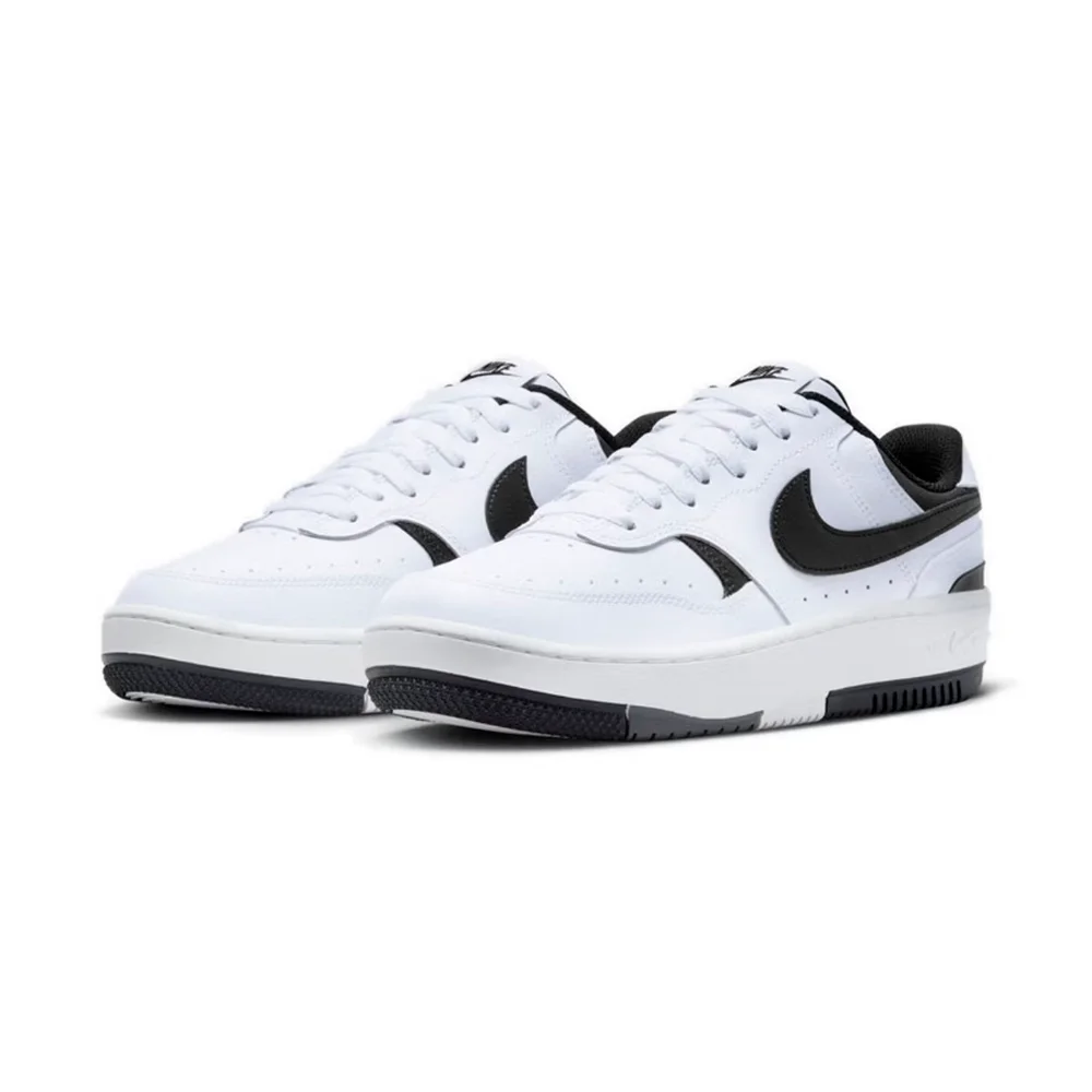 Zapatillas Nike Gamma Force Low-Top Air Force en blanco y negro, zapatillas deportivas antideslizantes, duraderas, informales, para mujer, DX9176-100