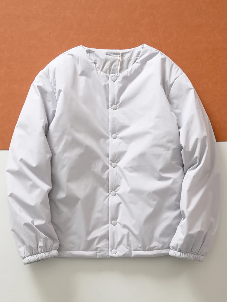 

Waterproof Warm Cotton Jaet ex Winter Faion Trendy Collarl Coat Thiened Winter Outerwear for Men And Women