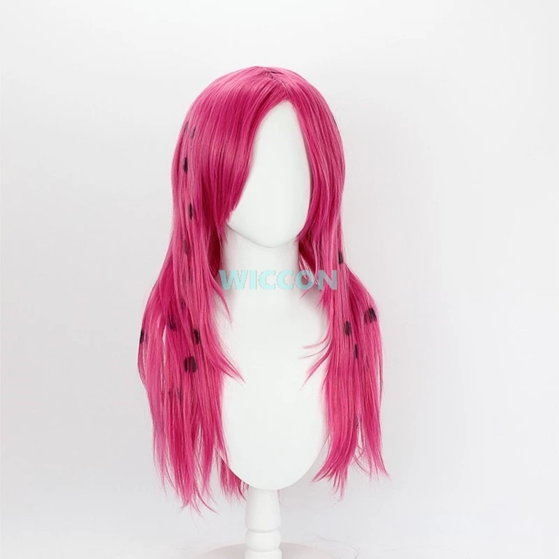 Diavolo Cosplay Costume Anime Jo Adult Men Black Chain Top Purple Pants Outfit Wig Halloween Carnival Suit view 6