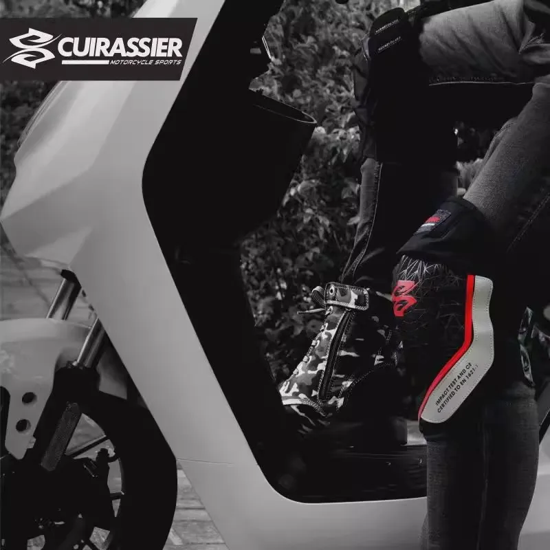 

Cuirassier Winner Warmer Motorcycle Knee Guard Protection Scooter Protective Pads Leg Protector Bicycle Kneepad Moto Equipment