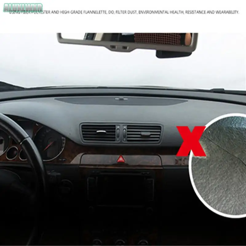 Car Dashboard Avoid Light Pad Instrument Platform Desk Cover Mats Carpets Auto Accessories for Chery QQ 3 2004 to 2012