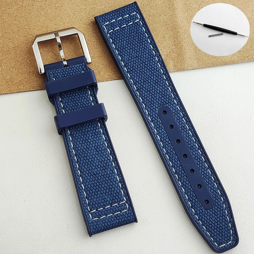 Correa de Reloj de Nailon y Fl - Canvas Strap Watch reseña y precio