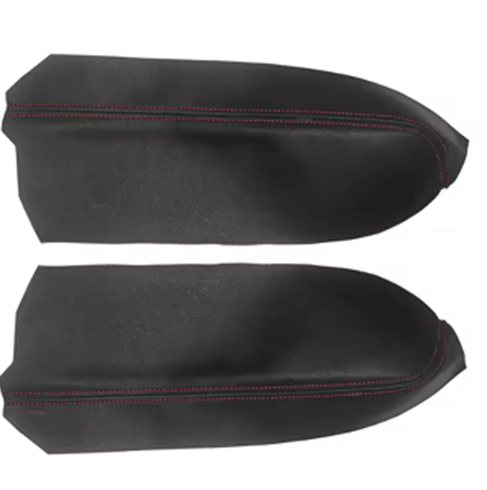 Perfekte Passform für Toyota Prius 2004 2005 2006 2007 2008 2009 PU-Leder Auto-Innentür-Armlehnenverkleidung Abdeckung Aufkleber Zierleiste