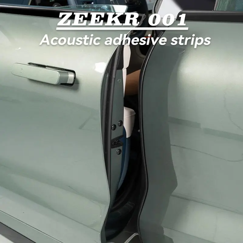 For ZEEKR 001/007/7X car weatherstrip B-pillar door soundproof rubber strip accessories modification supplies