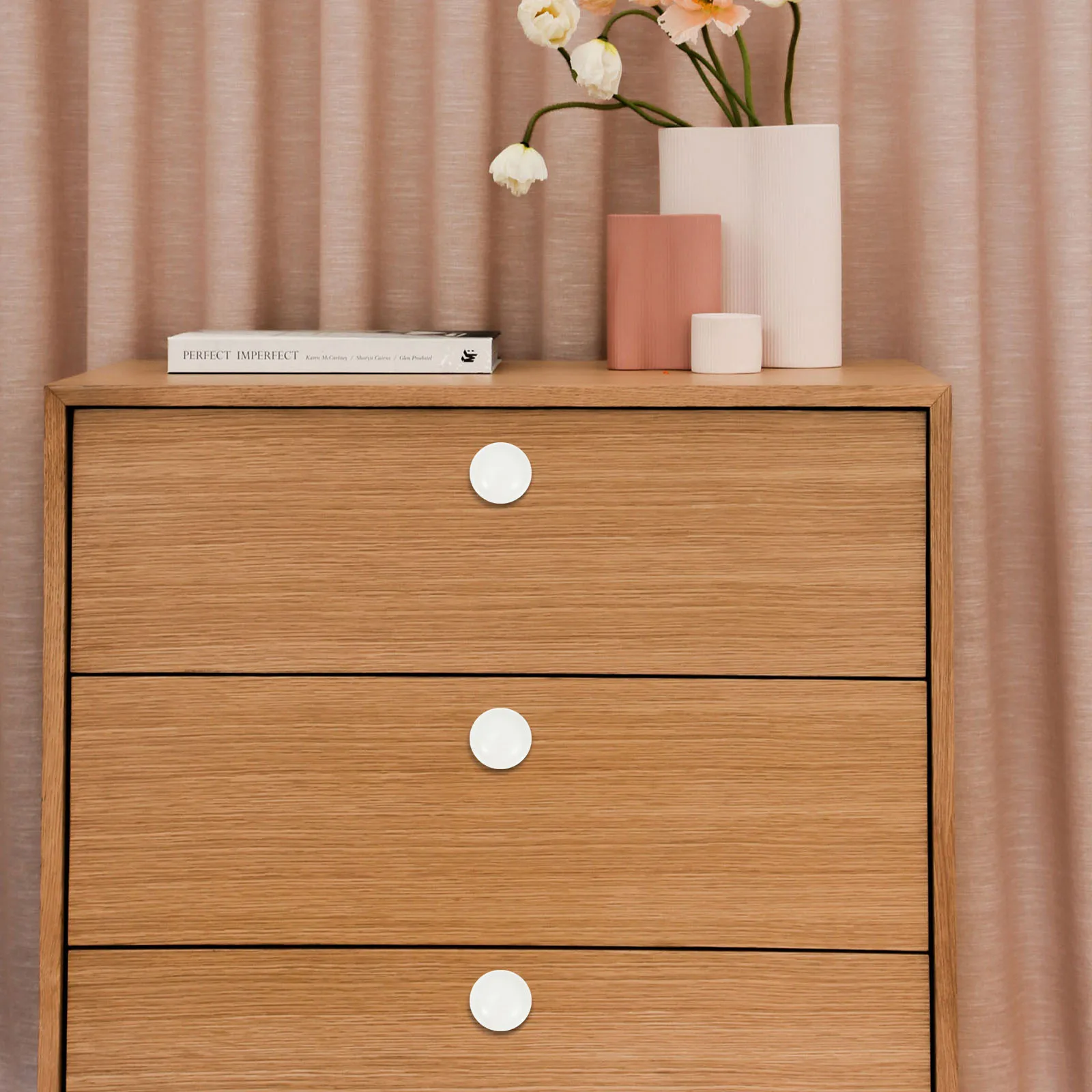 

Wooden Handle Drawer Pulls Knobs Cabinets Handles for Kitchen Cupboards Dresser Drawers