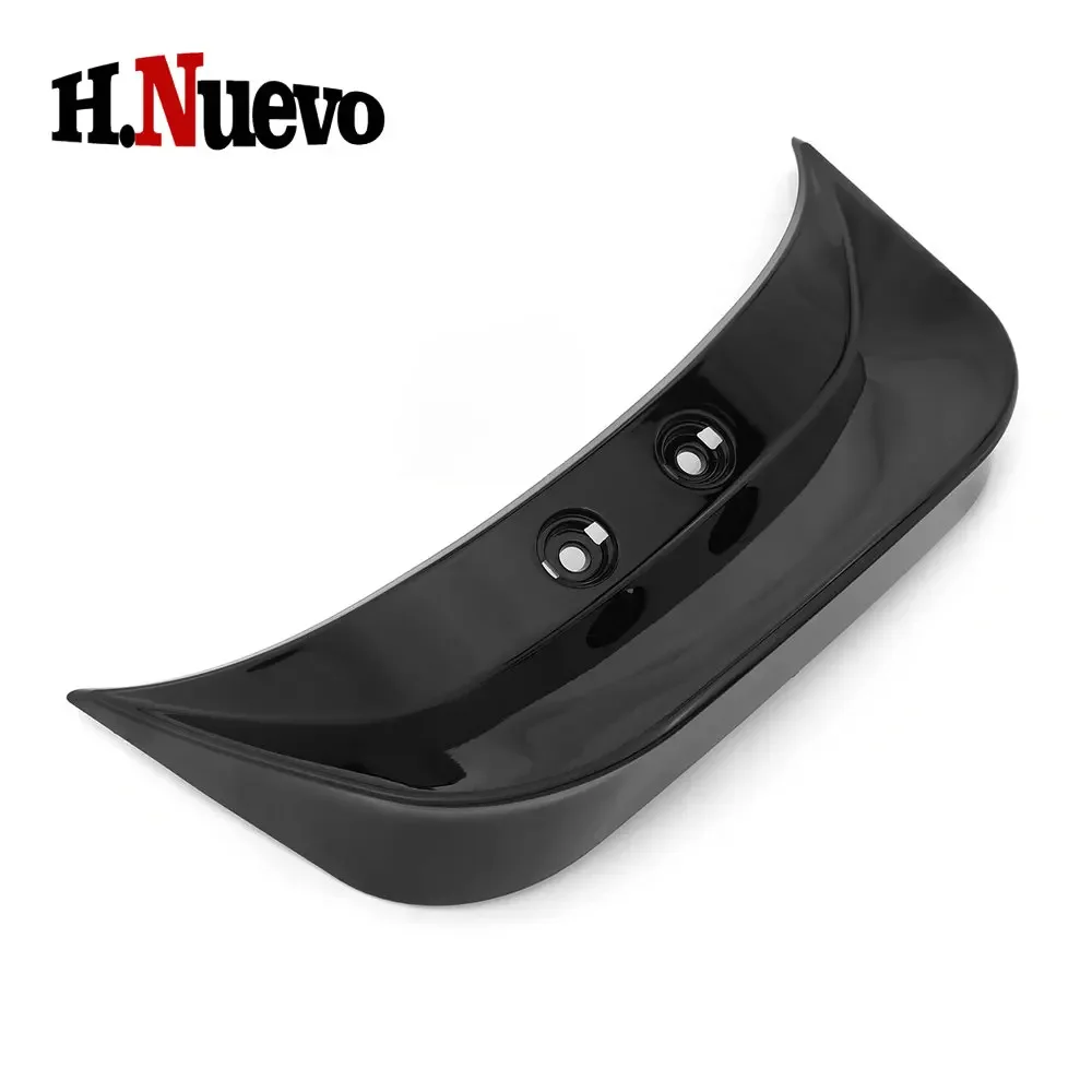 Motorcycle Ducktail Rear Grab Holder ABS Plastic Fairing Gloss Black Carbon For Vespa Sprint Primavera 150 2013-2021 2022 2023