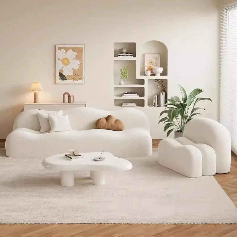 

Cute Cloud Living Room Sofas Mini Cloud Modern Children Outdoor Sofa Human Dog Bed Relaxing Sillon Cama Chinese Style Furniture