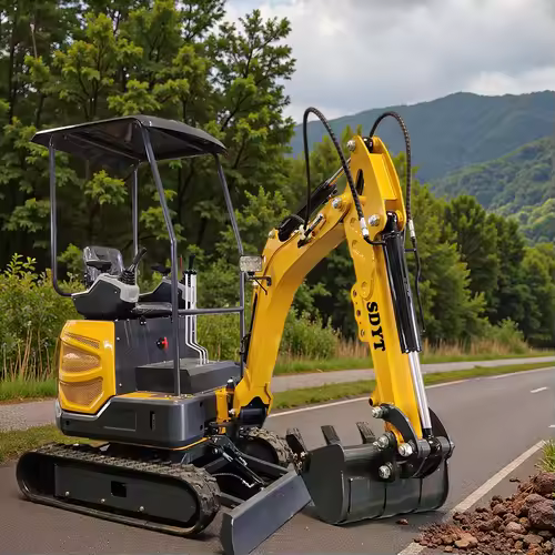 2026 Model Factory Prices 2.0 Tons Small Excavator With Air Conditioning And Heating Closed Cab Kubota Engine Customized - Image 3
