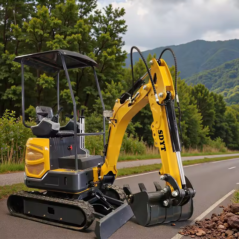 2026 Model Factory Prices 2.0 Tons Small Excavator With Air Conditioning And Heating Closed Cab Kubota Engine Customized - Image 3
