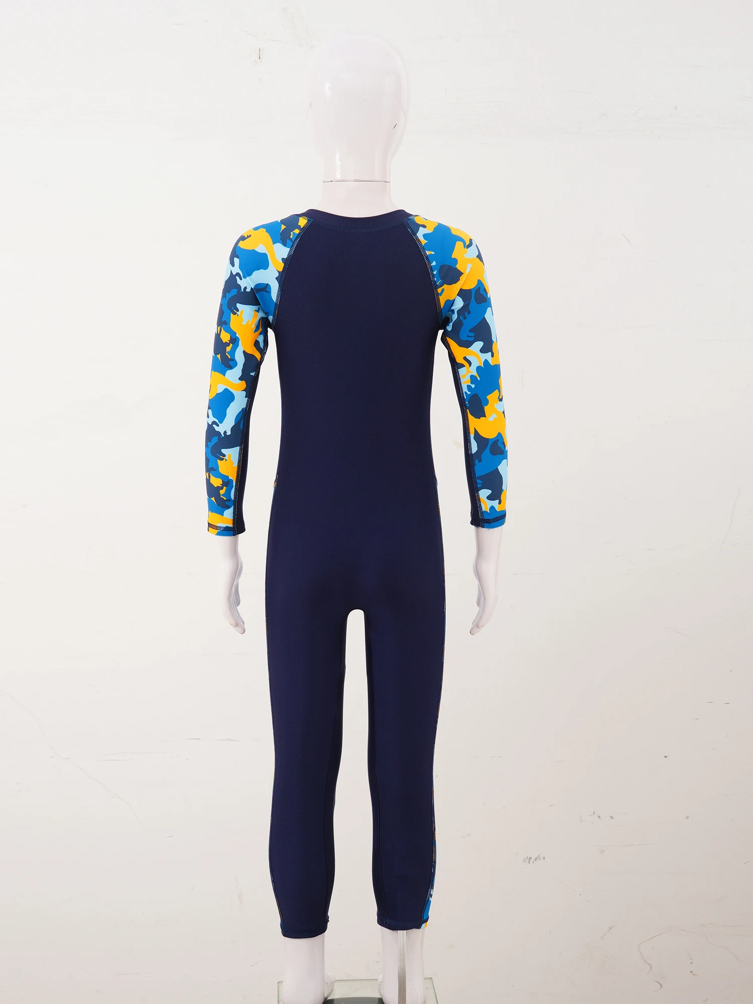 Kids Boys Rash Guard Set One-piece Sun Protection Swimsuit Swimwear Bathing Suit for Beach Pool Vacation Swimming Surfing