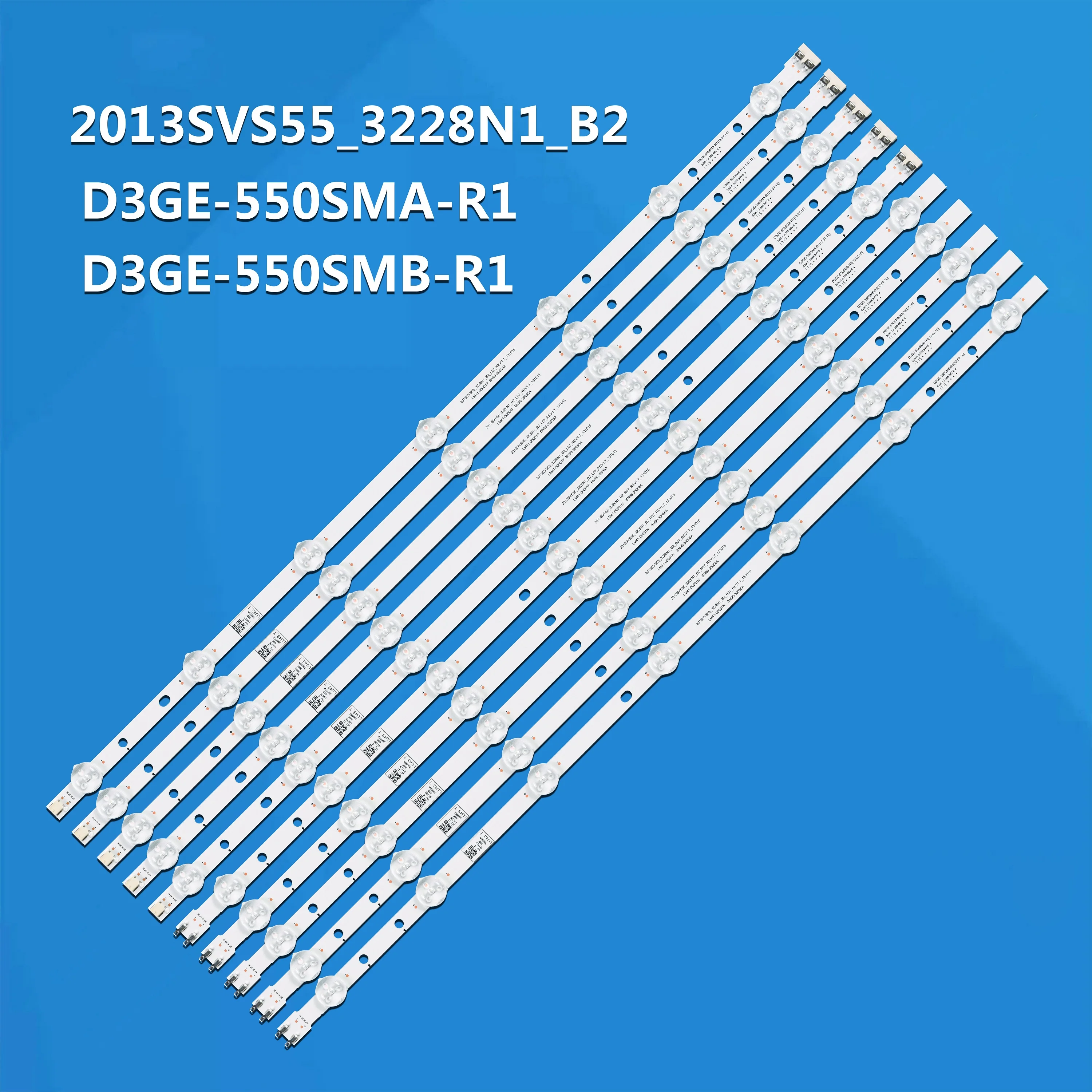 

10 шт. светодиодная лента 7 + 7 светодиодов BN96-39055A BN96-39056A для 55 дюймов CY-DF550CSLV1H CY-DJ055CSLVZH LSF550HJ02-A01 CY-DF550CSLV4H