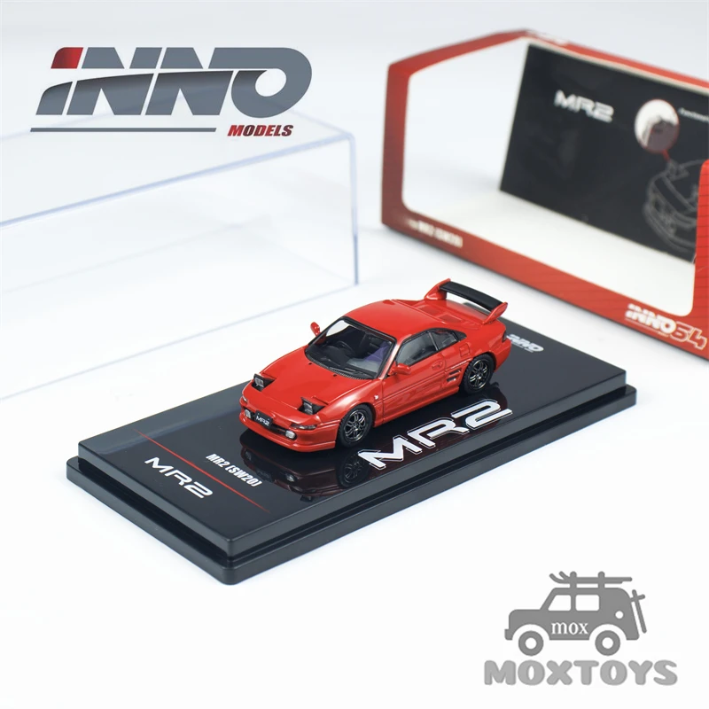 

INNO 1:64 MR2 (SW20) Красная литая модель автомобиля
