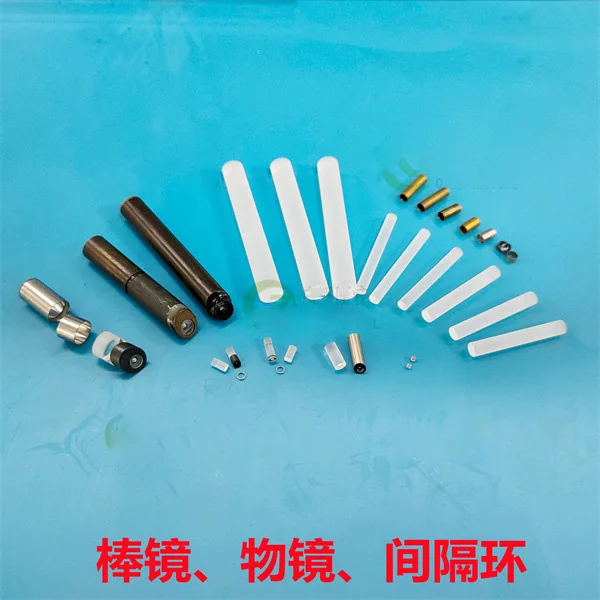 Medical equipment Endoscopic Laparorod Mirror Processing Cylindrical Lens Optical Glass Cylindrical Mirror D2.78*27mm