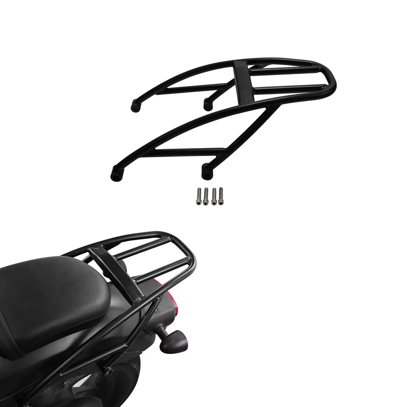 

Motorcycle Rear Luggage Rack For Honda Rebel CMX300 CMX500 2017-2024