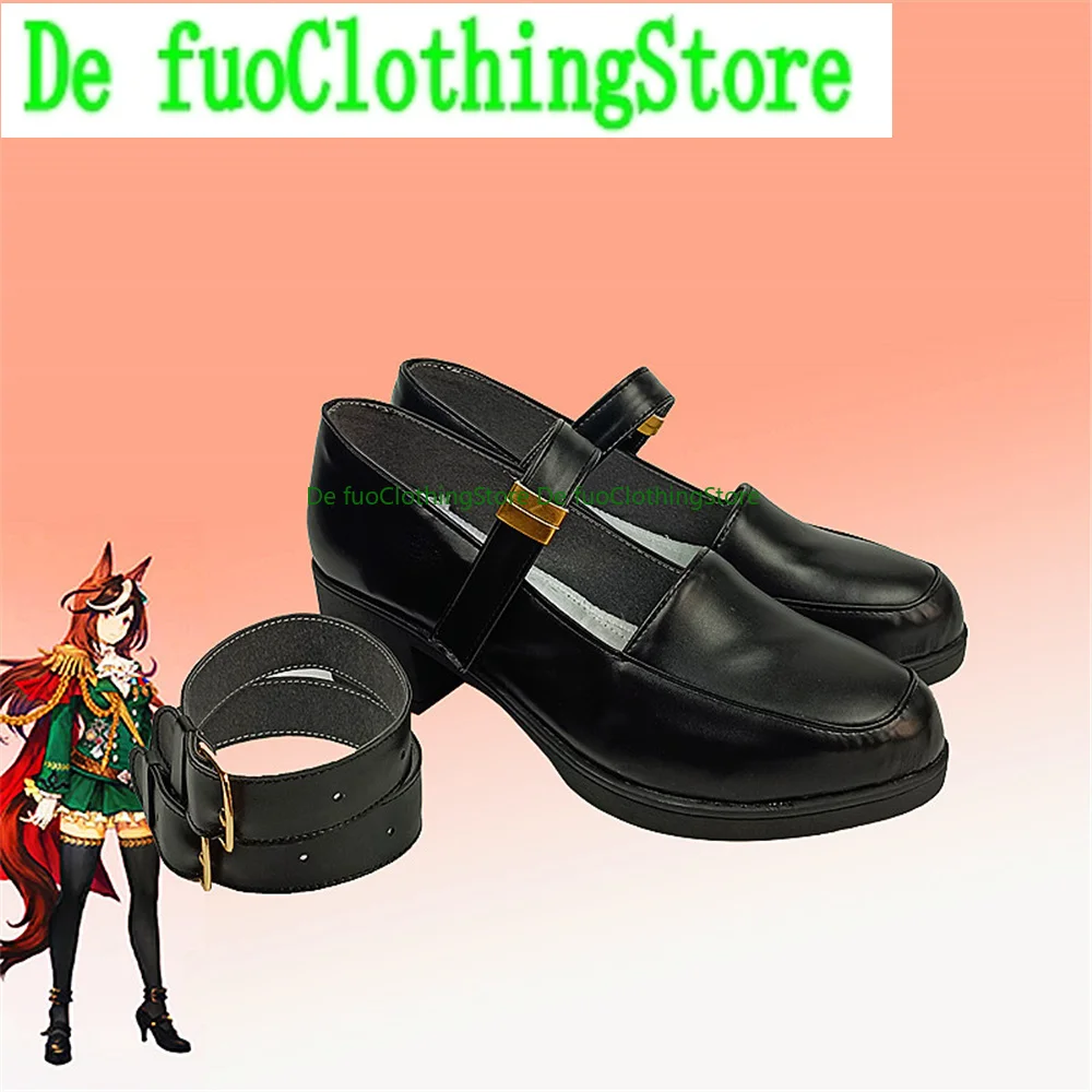 

Pretty Derby Umamusume Symboli Rudolf Cosplay Shoes Boots Game Anime Halloween Christmas DefuoClothing Shoes Store