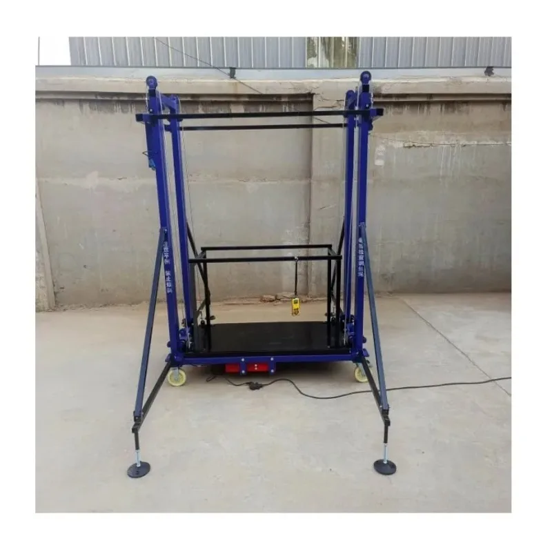 Multiple Models Foldable Electric Scaffolding Lift Mesas Elevadoras Electric Scaffolding Lift Platform Loads Up To 5m