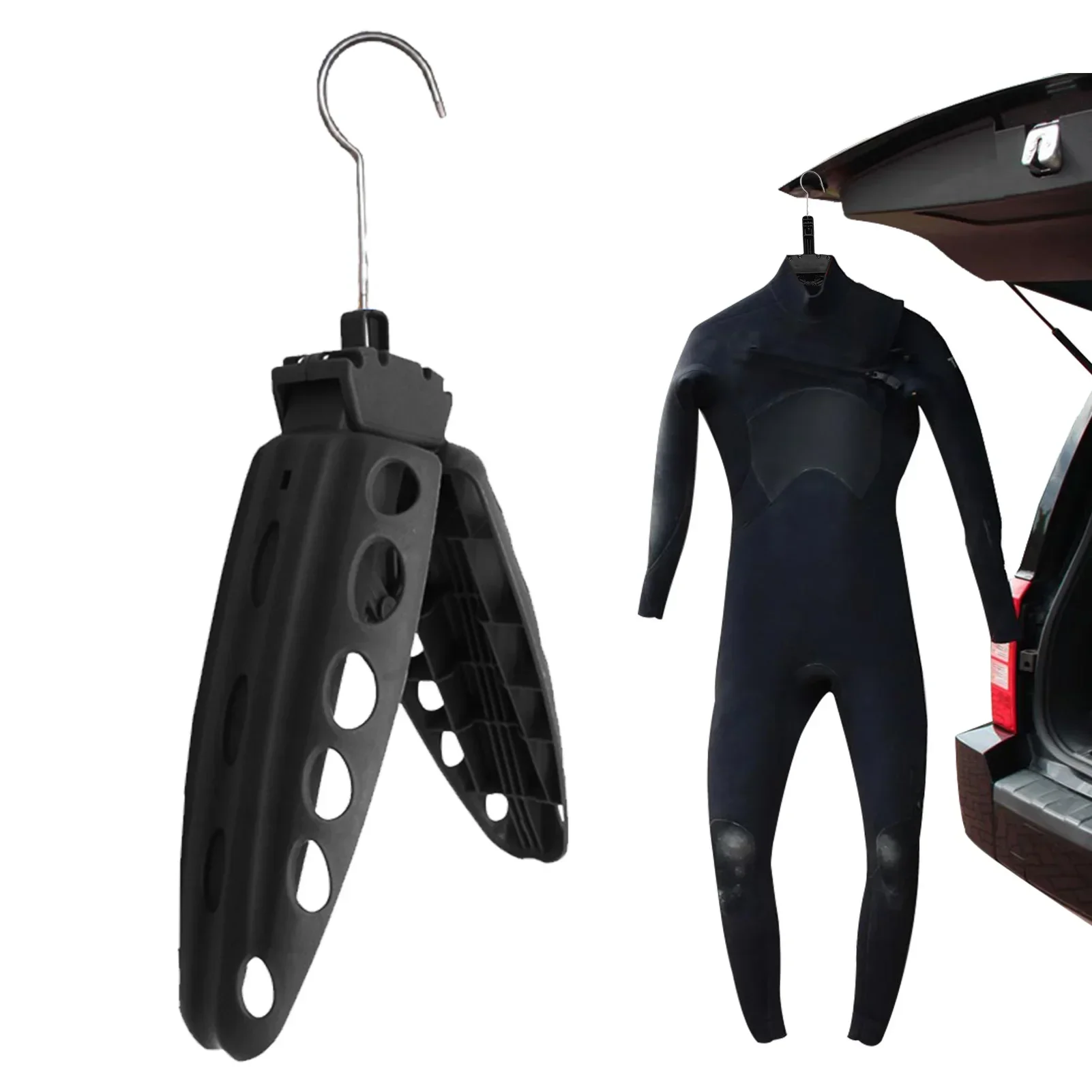 1pc Wetsuit Hanger Foldable Folding Hanger Thick and Convenient Surfing Wetsuit Accessories Outdoor Hanger