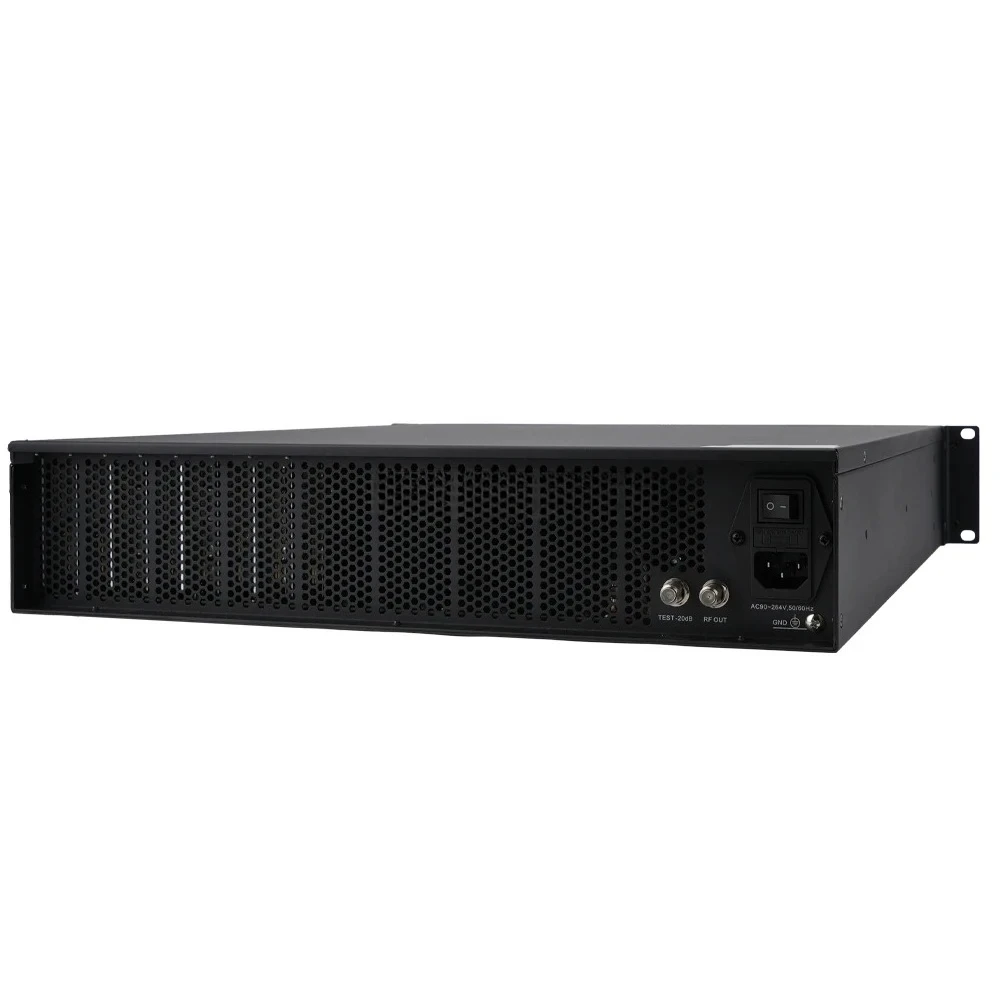 

DMB 6100E IP UDP RTP to 64 Analog Modulator
