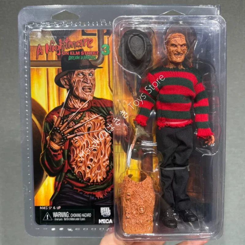

In Stock 100% Origina Neca A Nightmare on Elm Street 3 Dream Warriors Freddy Krueger 8inch Doll Anime Action Collection Figures
