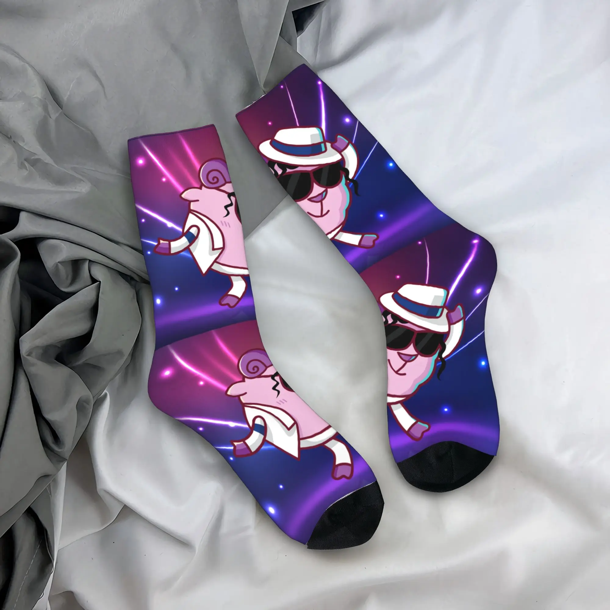 

Characters Russian animated Cartoon S-Smeshariki Socks Anti Slip Stockings Unisex Men Medium Soft Skateboard Socks Autumn Socks