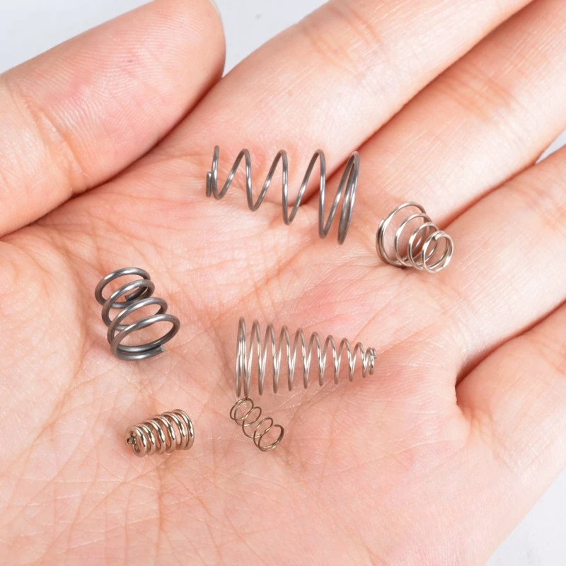 Druckfedern Aus Edelstahl 304 – Konisch, Kegelform, Draht 0,4–2 Mm – Rückstellfedern, Metrisch