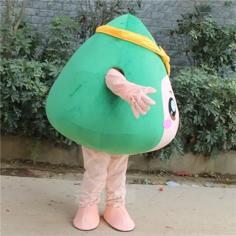 Zongzi Maskottchen-Kostüm Anzüge Cosplay Party-Spiel Kleidung Outfits Werbung Karneval Halloween Ostern Festival Erwachsene