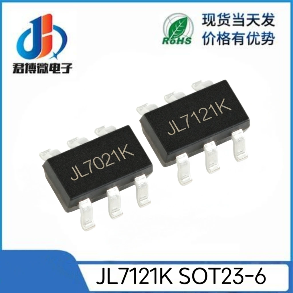 JL7121K SOT23‑6 Single‑Key Touch Switch Chip, Capacitive Touch IC