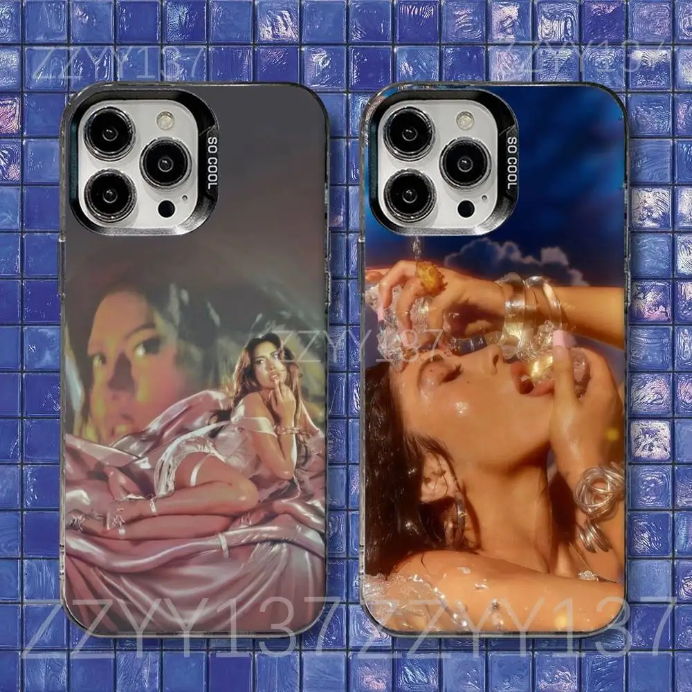 

K-Kali Uchis Sincerely Phone Case For iPhone 17,16,15,14,13,12,11,Air,X,XR,Pro,Max,Plus Shockproof Matte Cover