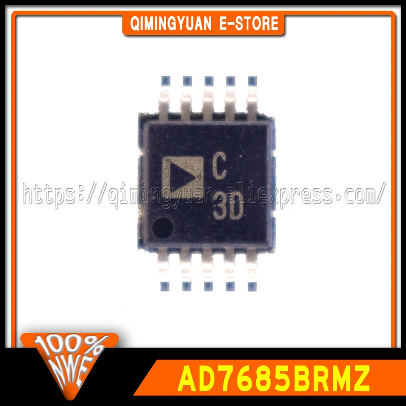 1 ~ 20 unids/lote AD7685BRMZ MSOP10 C 3D 16 bits, 250 kSPS convertidor analógico a digital de aproximación sucesiva (ADC) 100% nuevo Original