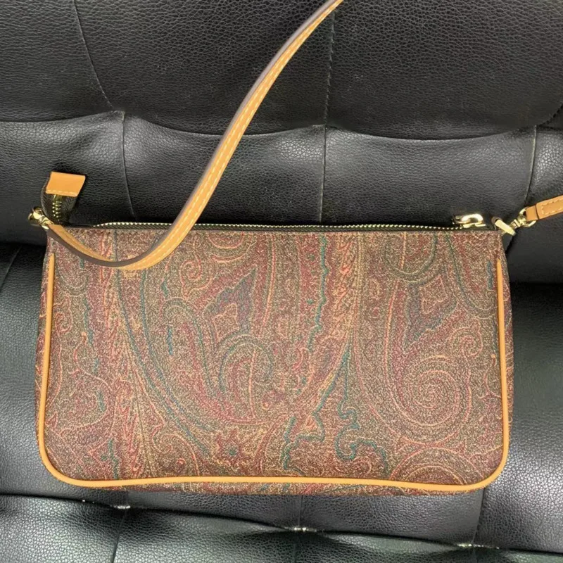 Bolso pequeño de lujo para mujer, bandolera de marca famosa, a la moda