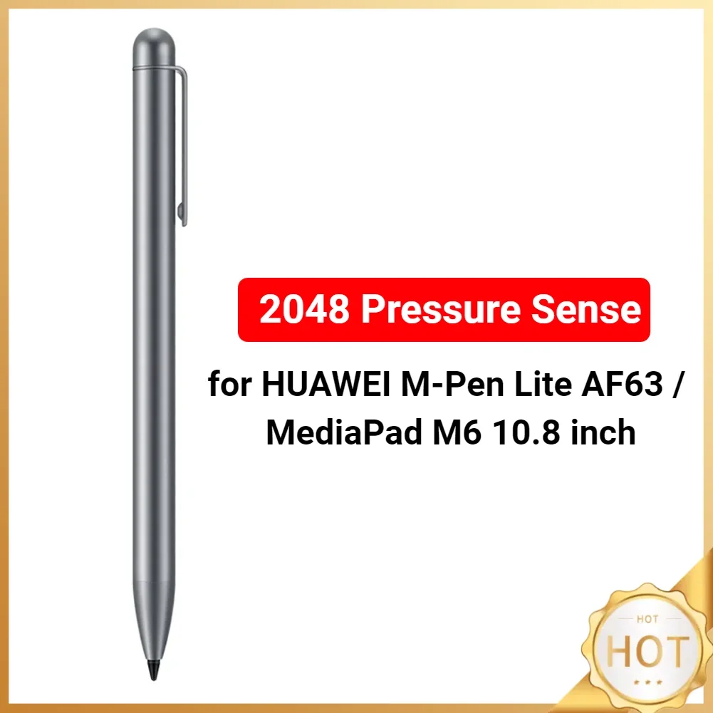 

Smart Capacitive Stylus Pen 2048 Pressure Sense Active Capacitive Stylus Lightweight Scratchproof for HUAWEI M-Pen Lite AF63