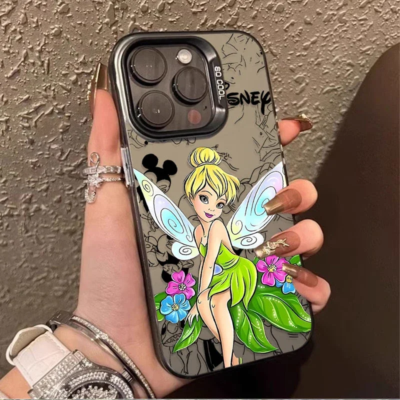 Disney Film Ariel Princess Plating Case for Samsung Galaxy S24 S23 S22 S21 Ultra Plus FE A54 A34 A24 A14 A73 A53 A33 5G Note 20