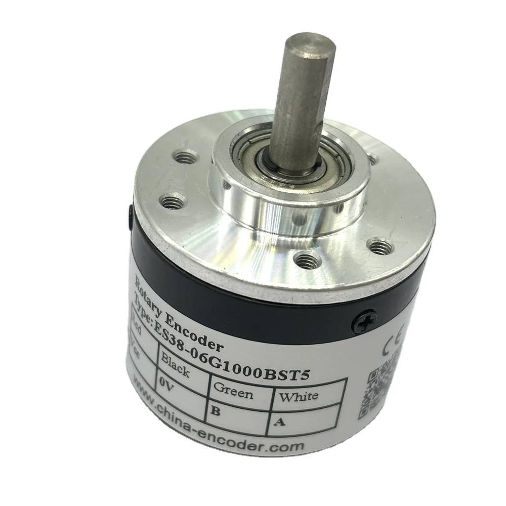 

600ppr 400ppr 500ppr 100ppr 360ppr CALT 6mm solid shaft 600ppr ES38-06G600BST5 incremental encoder