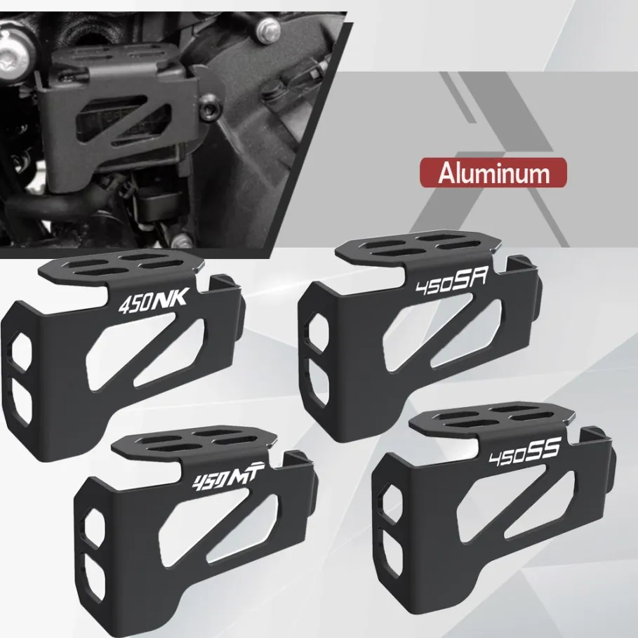 

450MT Rear Brake Fluid Reservoir Cap Guard For CFMOTO 450 MT 450NK 450SS 450SRS 450SR 450 CL-C CLC 450 Bobber 2023 2024 2025