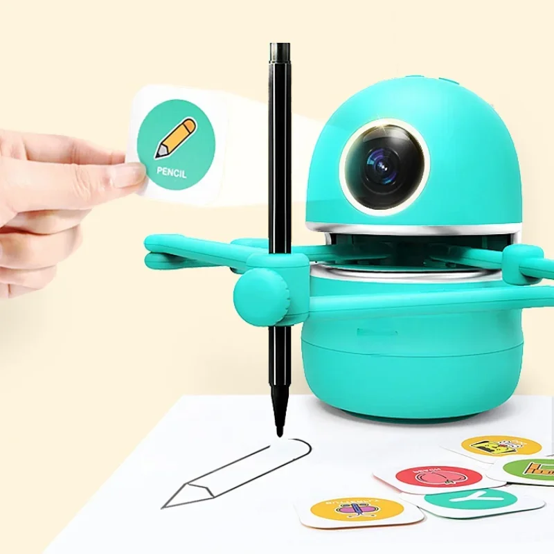 

Новинка, искусственный ИИ-робот для рисования, умный обучающий детский математический Интеллектуальный паровой робот, игрушка для мальчика
