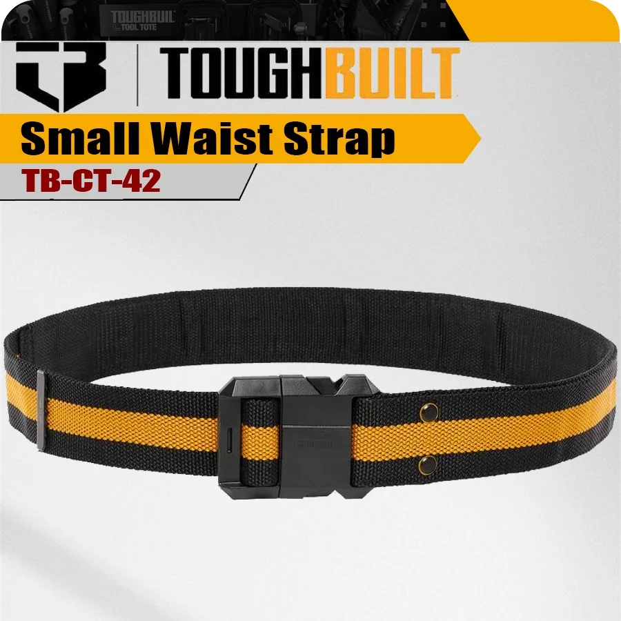 

Ремень для инструментов TOUGHBUILT TB-CT-42 с быстросъемной пряжкой, карабином и компонентами для подвески, аксессуары для электроинструментов