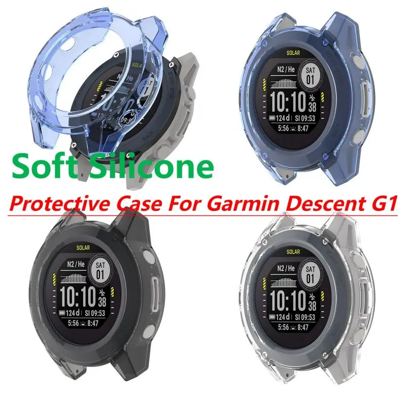 Garminカラーg1のTPU保護ケース,スマートウォッチストラップ,ソフトシリコンバンパーケース,保護シェル,アクセサリー