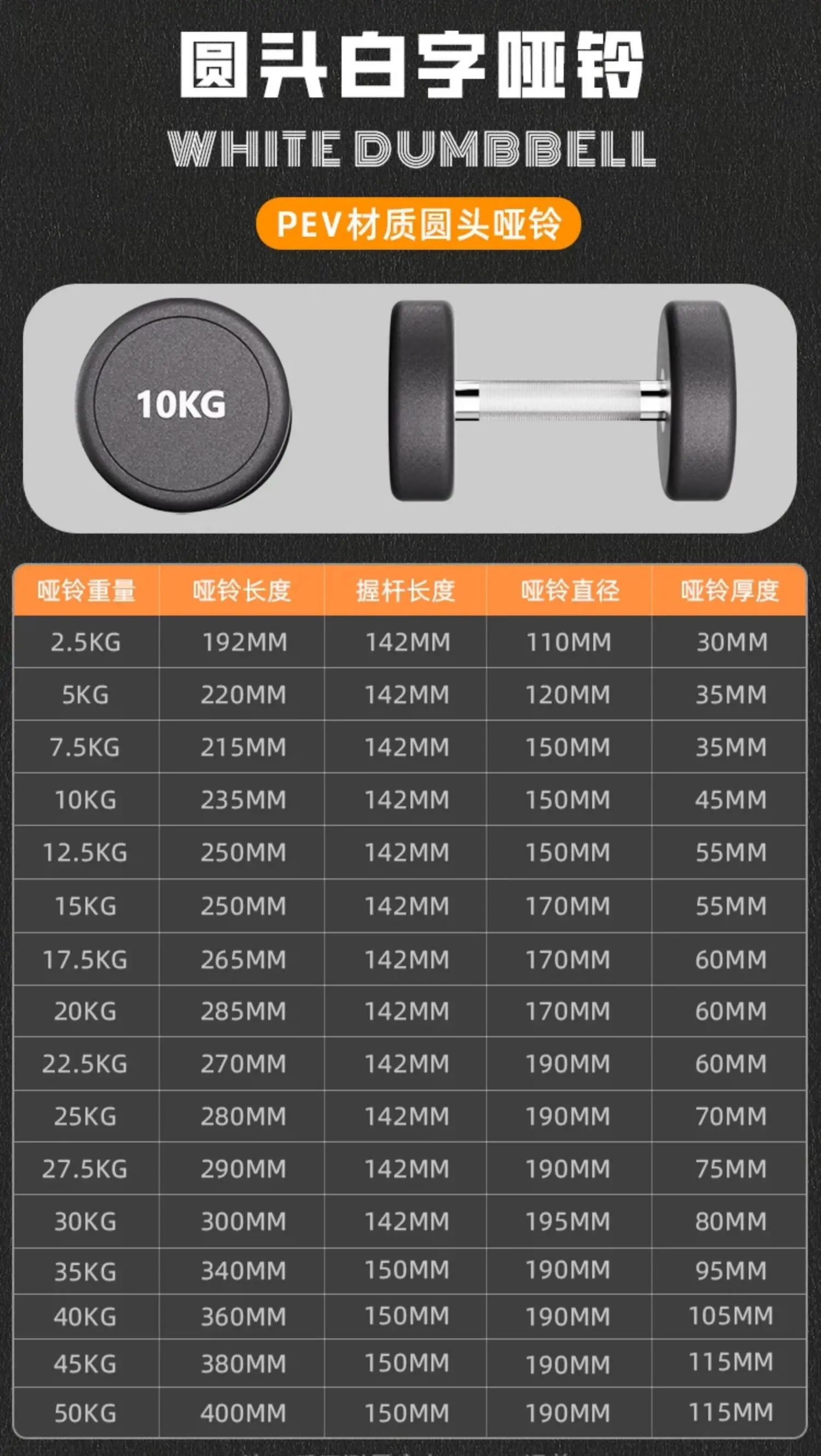 Alt: "Premium Steel Grip Dumbbell for Strength Training from Acuvick"