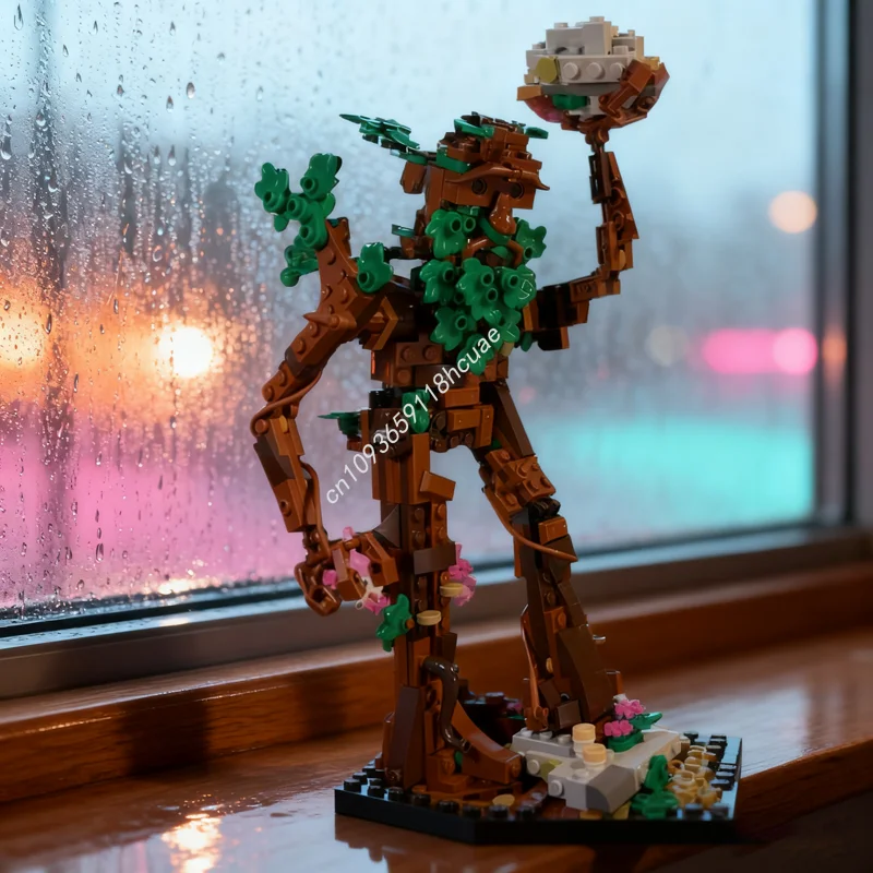 

588pcs MOC Treebeard LOTR Hobbit and Lord Model Building Christmas gift blocks toy Construction Assemble DIY idea Education Kids