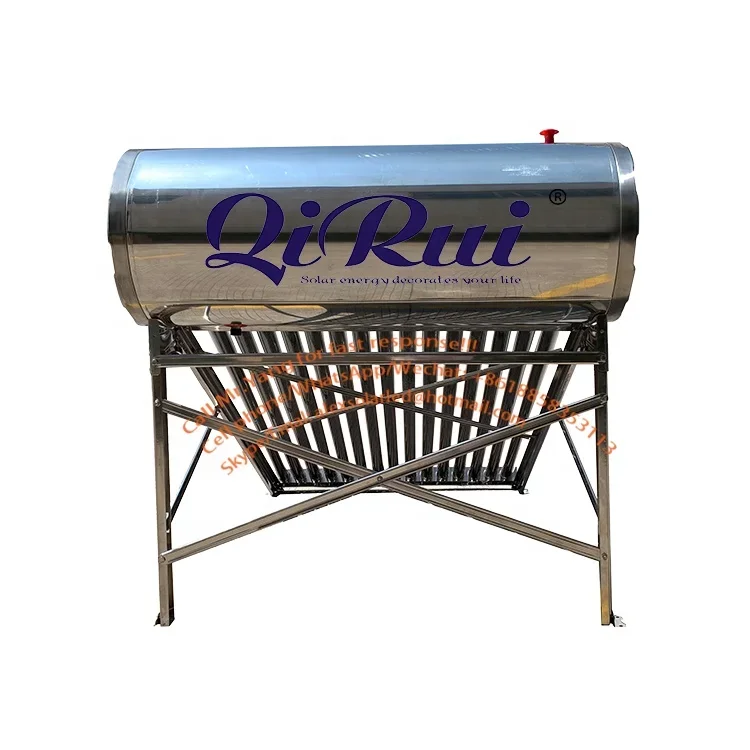 Ready to ship 50l 60l 80l 100l 150l 200l 240l 300l 500l purple gold tube all stainless steel solar water heater