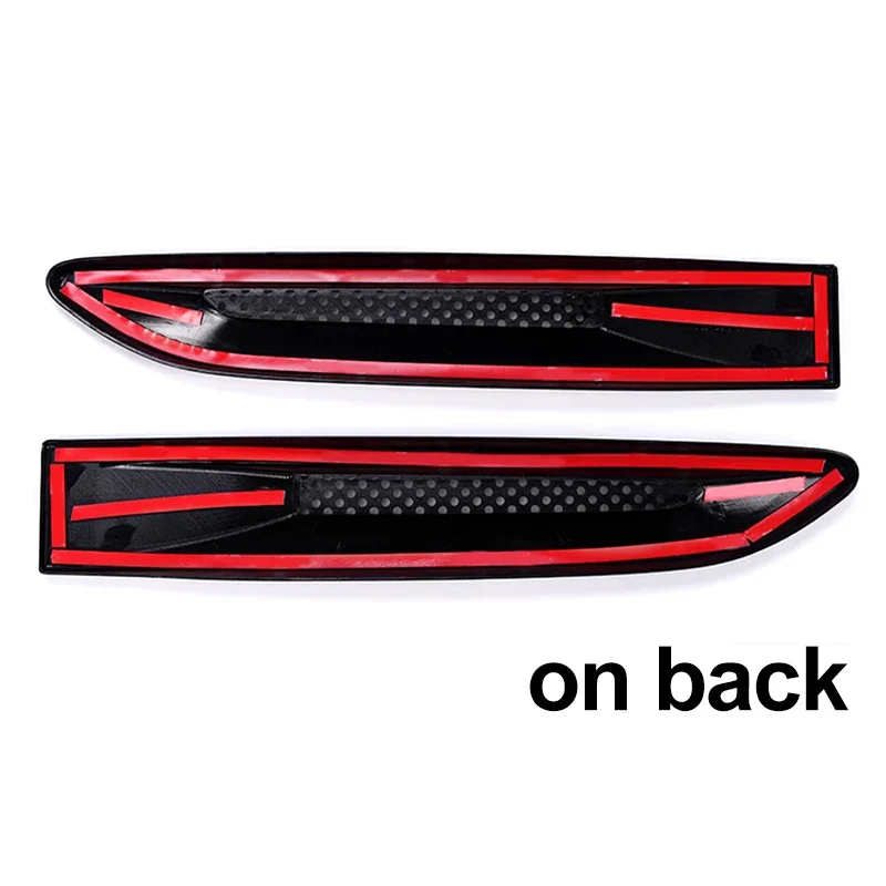 2pcs for JAGUAR F-pace 2016-2020 Leaf Plate Fpace Side Air Outlet Decorative Frame