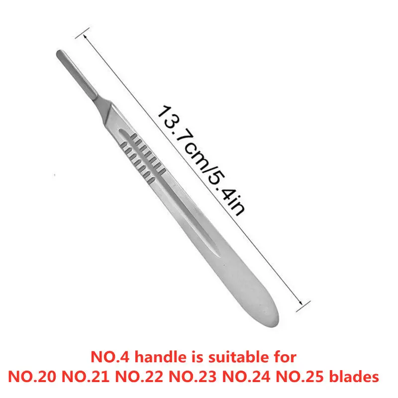 Imagem -03 - Lâminas Cirúrgicas Médicas Estéreis para Cortar Telefone Reparo Pcb Faça Você Mesmo Escultura Animal Sobrancelha Faca de Bisturi No.20-no.25 20100 Pcs