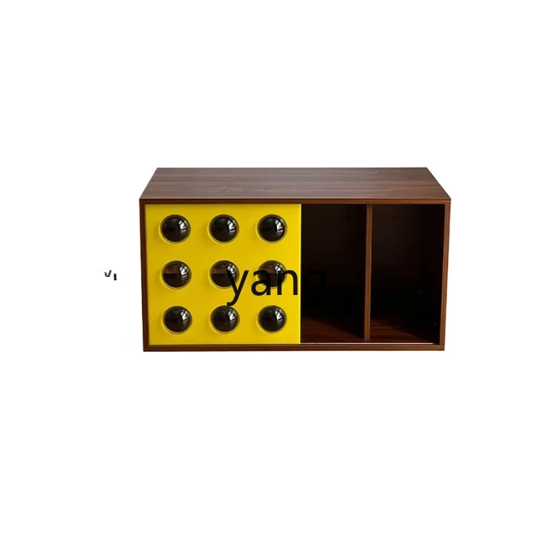 LHH retro medieval display cabinet storage storage combination module cabinet