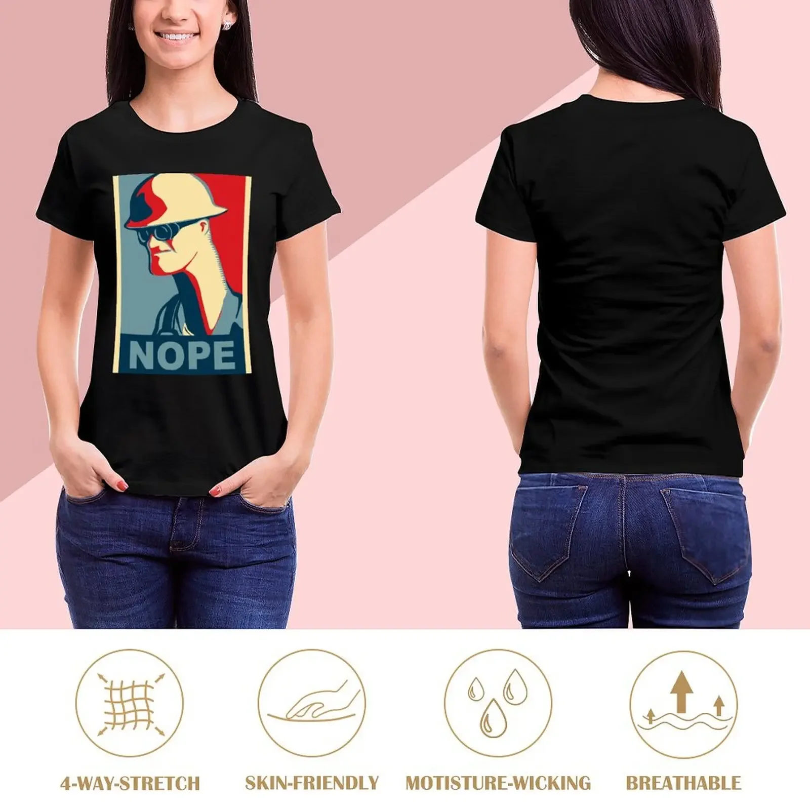 Engineer Says Nope T-Shirt summer clothes heavyweights customs customs design your own Summer Women's clothing