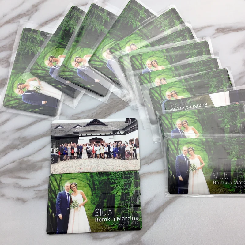 Venta caliente 100 Uds tarjeta de crédito 2,0 modelo Flash Drive 8GB 16GB tarjeta de memoria 32GB 64GB Pendrive usb stick Pen Drive logotipo personalizado USB