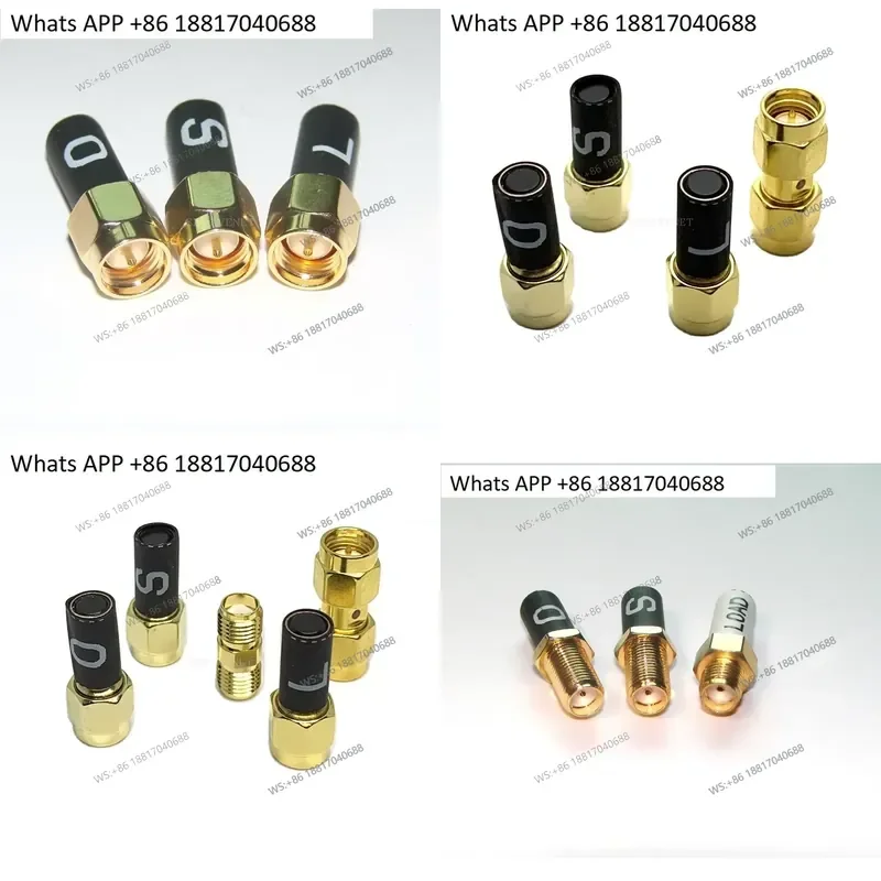 1PC for 3/6GHz SMA Vector Calibration Kit with Open Circuit Short Circuit 50 Ohm Load